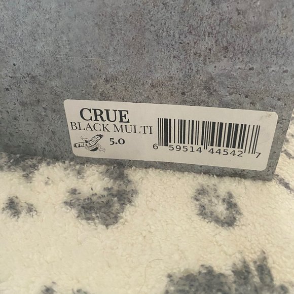 Freebird, Style Crue, Size 5, Black and Brown, Handmade Leather Boots - Picture 7 of 7